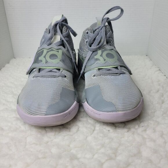 Nike KD Trey 5 X-Particle Sneaker Mens Size 10.5 Grey/Lilac/Violet Frost - Picture 2 of 10